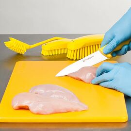Schneidbrett, HACCP, Farbe gelb, 450 x 300 x 13 mm (BxTxH) Produktbild 4 S