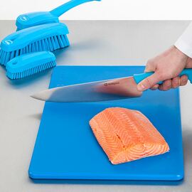 Schneidbrett, HACCP, Farbe blau, 450 x 300 x 13 mm (BxTxH) Produktbild 4 S