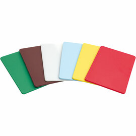 Schneidbrett, HACCP, Farbe weiß, 450 x 300 x 13 mm (BxTxH) Produktbild