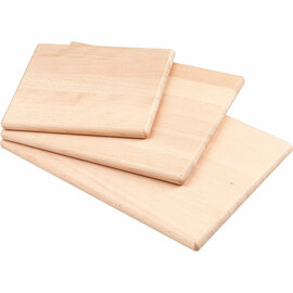 Schneidbrett aus Holz, 300 x 250 x 20 mm (BxTxH) Produktbild