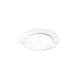 Flacher Teller, reinweißes Hotelporzellan, Serie Isabell, Ø 170 mm Produktbild