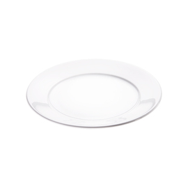 Flacher Teller, reinweißes Hotelporzellan, Serie Isabell, Ø 240 mm Produktbild
