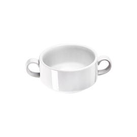 Suppen-Obertasse, klein, reinweißes Hotelporzellan, Serie Isabell, 270 ml Produktbild