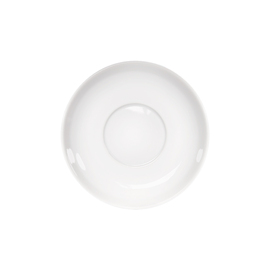 Suppen-Untertasse, klein, reinweißes Hotelporzellan, Serie Isabell, Ø 140 mm Produktbild 2 S