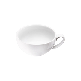Teekanne mit Tasse und Untertasse, reinweißes Hotelporzellan, Serie Isabell, 3-tlg., 350 ml Produktbild 2 S