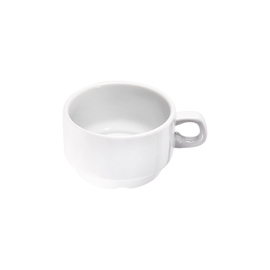 Cappuccino-Obertasse, reinweißes Hotelporzellan, Serie Isabell, 0,30 ml Produktbild