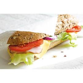 Beschichtetes Backpapier, Zuschnitte je 530x325 mm, 500 Stück, weiß Produktbild 2 S