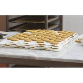 Beschichtetes Backpapier, Zuschnitte je 530x325 mm, 500 Stück, weiß Produktbild 5 S