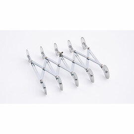 Teigschneider doppelseitig (gewellt / glatt), 5 Rädchen Produktbild