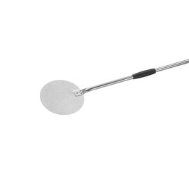 Pizzaschaufel aus Aluminium, runde Schaufel Ø 200 mm, Gesamtlänge 1690 mm Produktbild