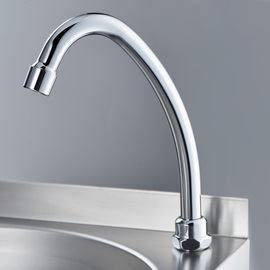 Handwaschbecken mit Kniebedienung, inkl. Armatur, Wandmontage, 400 mm x 400 mm x 225 mm (BxTxH) Produktbild 2 S