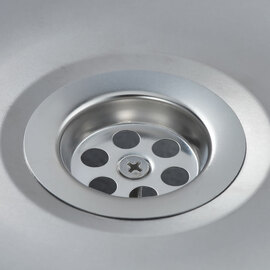 Handwaschbecken mit Kniebedienung, inkl. Armatur, Wandmontage, 400 mm x 400 mm x 225 mm (BxTxH) Produktbild 3 S