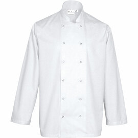 Nino Cucino Kochjacke, Modell „Chef“, Langarm, weiß, Gr. S Produktbild