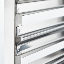 Tablettwagen aus Edelstahl, passend für 14 x GN 1/1, 380 x 550 x 1735 mm (BxTxH) Produktbild 6 S