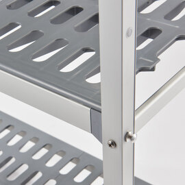 Lagerregal aus Aluminium, 900x460x1680 mm (BxTxH) Produktbild 2 S