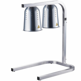 Doppel-Buffetwärmelampe, 0,5 kW, Abmessung 360 x 480 x 605 mm (BxTxH) Produktbild