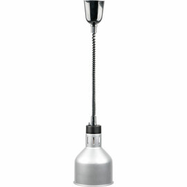 Wärmelampe zur Deckenbefestigung, silber, 0,25 kW, Ø 173 mm Produktbild