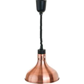 Wärmelampe zur Deckenbefestigung, bronze, 0,25 kW, Ø 290 mm Produktbild