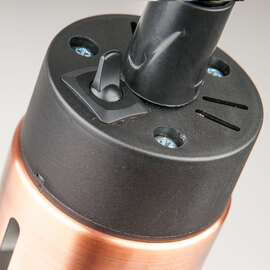 Wärmelampe zur Deckenbefestigung, bronze, 0,25 kW, Ø 290 mm Produktbild 4 S