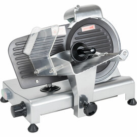Aufschnittmaschine mit antihaftbeschichteter Anschlagplatte und Messer 220 mm Ø Produktbild