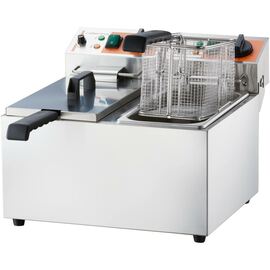 Doppel-Fritteuse CATERINA, 2x8 Liter, 415x430x315 mm (BxTxH), 2x 2 kW 230 V Produktbild