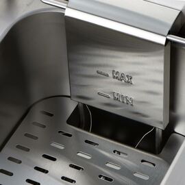 Doppel-Fritteuse CATERINA, 2x8 Liter, 415x430x315 mm (BxTxH), 2x 2 kW 230 V Produktbild 6 S