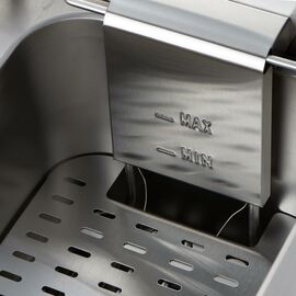 Doppel-Fritteuse CATERINA, 2x 10 Liter, mit Ablasshahn 610x510x390 mm (BxTxH), 2x 3 kW 230V Produktbild 6 S