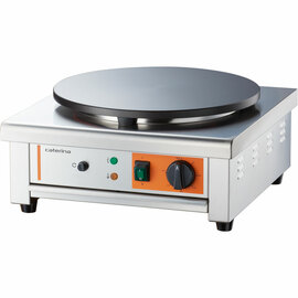 Crêpe-Gerät mit Ø 400 mm Platte, 450x470x220 mm (BxTxH), 3 kW 230 V Produktbild