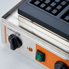 Waffeleisen CATERINA, antihaftbeschichtete Platte, 320x380x240 mm, 1,5 kW 230 V Produktbild 4 S