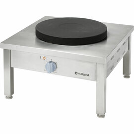 Elektro-Hockerkocher STANDARD, 1 Kochplatte, 400 Volt, 580 x 580 x 380 mm (BxTxH) Produktbild