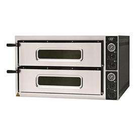 Pizzaofen mit zwei Kammern, 9,6 kW, 950x840x540 mm (BxTxH) Produktbild