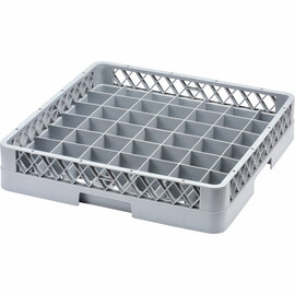 Spülkorb für Gläser und Tassen, 49 Fächer, 500 x 500 mm Produktbild
