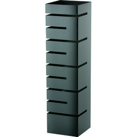 Buffet-Ständer hoch, Einschübe winklig, 150x150x570 mm (BxTxH), schwarz Produktbild