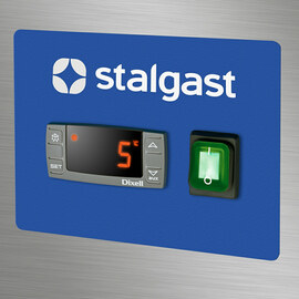 Starline Doppeltür-Kühlschrank mit Rädern, GN 2/1 Produktbild 6 S