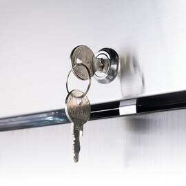 Starline Doppeltür-Kühlschrank mit Rädern, GN 2/1 Produktbild 7 S