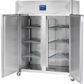 Starline Doppeltür-Kühlschrank mit Rädern, GN 2/1 Produktbild 2 S