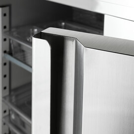 Starline Doppeltür-Tiefkühlschrank mit Rädern, GN 2/1 Produktbild 4 S