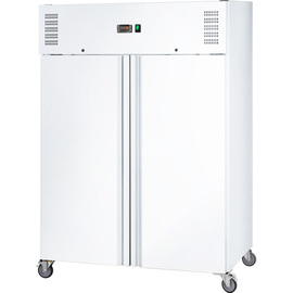STARLINE Doppeltür-Kühlschrank GN 2/1, weiß, fahrbar, 1340x810x2000 (BxTxH), 0,35 kW Produktbild