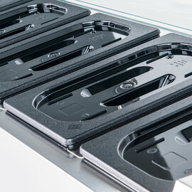 Starline Pizzakühlaufsatz mit Glasabdeckung, 5x GN1/4 Produktbild 3 S