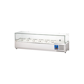STARLINE Kühlaufsatzvitrine, 6x GN 1/3, 1500x395x440 mm (BxTxH) Produktbild