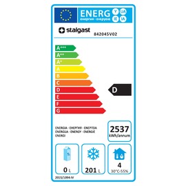 2-türiger Tiefkühl-Arbeitstisch GN1/1 mit statischer Kühlung, 201 Liter Produktbild 22 S