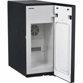 Milchkühlschrank, schwarz, mit Temperaturanzeige, 240x470x472 mm (BxTxH), 0,065 kW Produktbild 2 S