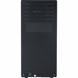 Milchkühlschrank, schwarz, mit Temperaturanzeige, 240x470x610 mm (BxTxH), 0,065 kW Produktbild 5 S