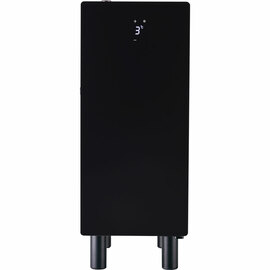 Milchkühlschrank, schwarz, mit Temperaturanzeige, 240x470x610 mm (BxTxH), 0,065 kW Produktbild 4 S