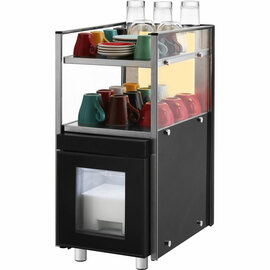 Milchkühlschrank mit Tassenwärmer, 2 beheizbare Ebenen, 310x430x640 mm (BxTxH), 0,17 kW Produktbild
