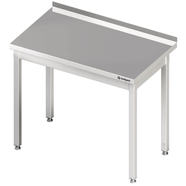 Arbeitstisch ohne Grundboden, 400x600x850 mm, ohne Verstrebung, mit Aufkantung, verschweißt Produktbild