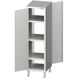 Durchreiche-Hochschrank mit Flügeltür, 400x600x1800 mm, verschweißt Produktbild