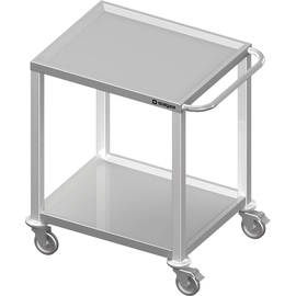 Transportwagen mit zwei Böden, 800x600x850 mm, verschweißt Produktbild