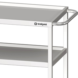 Transportwagen mit drei Böden, 900x600x850 mm, verschweißt Produktbild 2 S