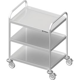 Servierwagen mit drei Böden, 800x600x950 mm, verschweißt Produktbild